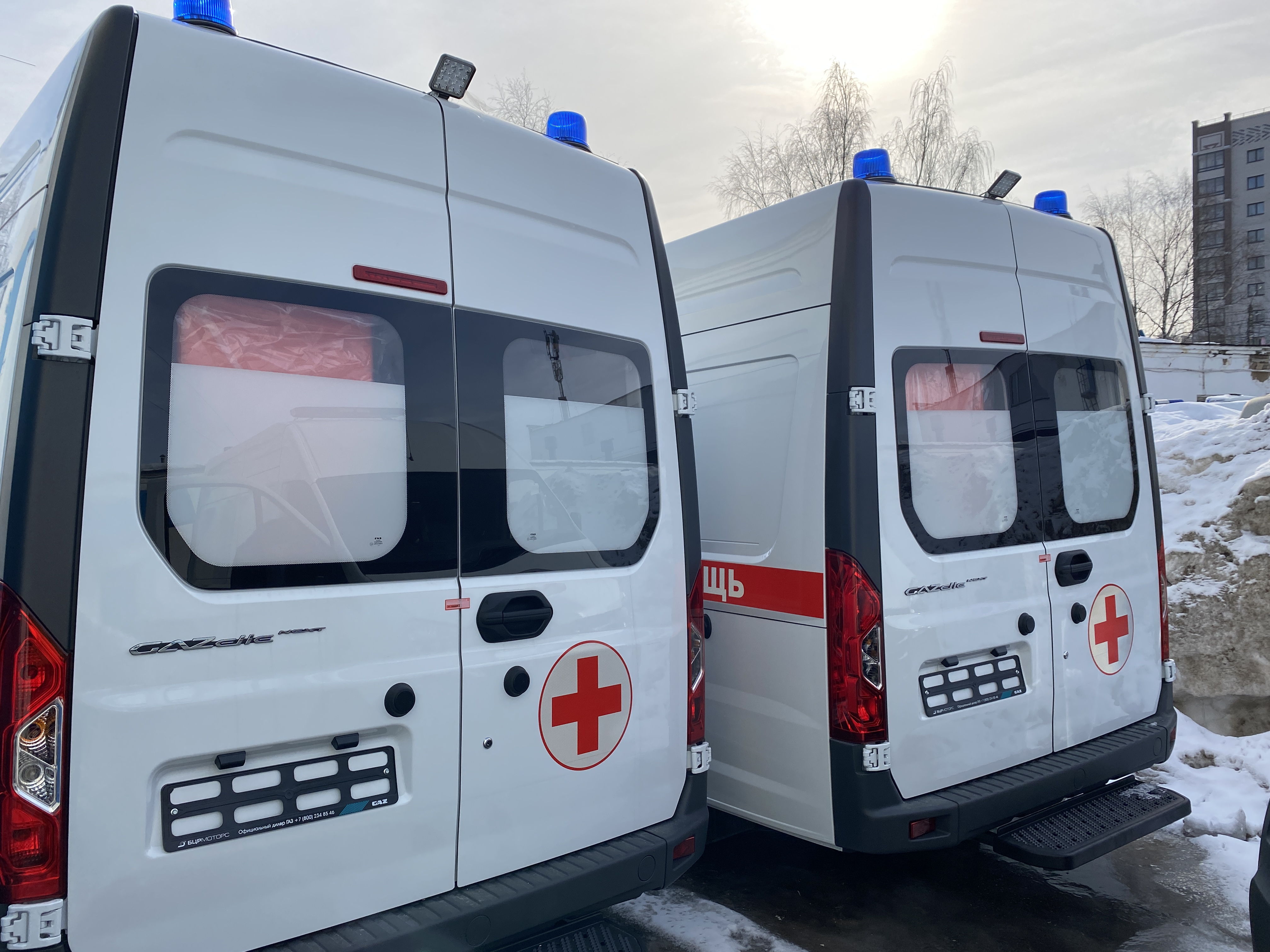 Новые машины скорой помощи подключили к системе спутникового мониторинга