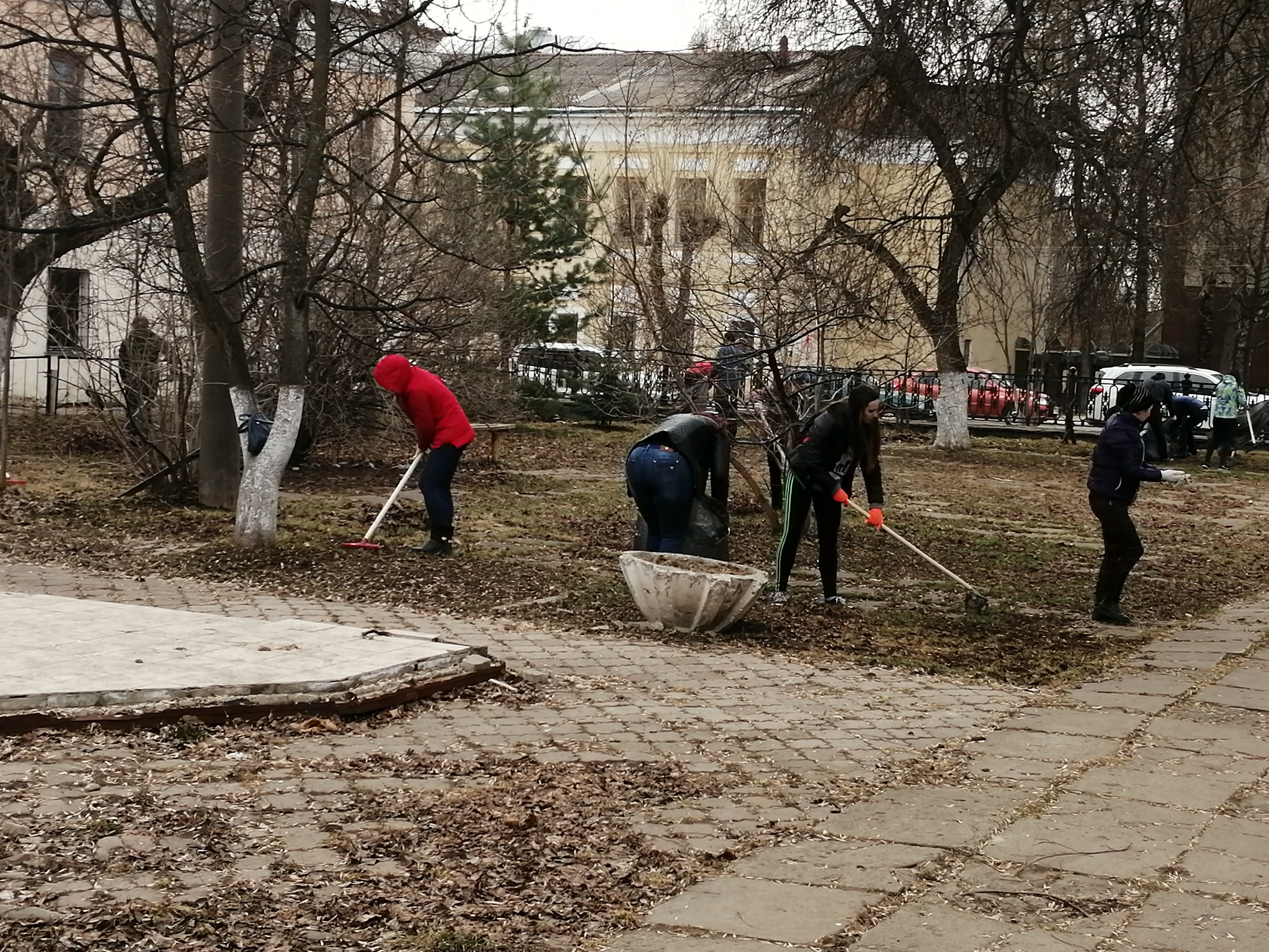 Центр стратегического развития информационных ресурсов и систем управления принял участие в общегородском субботнике