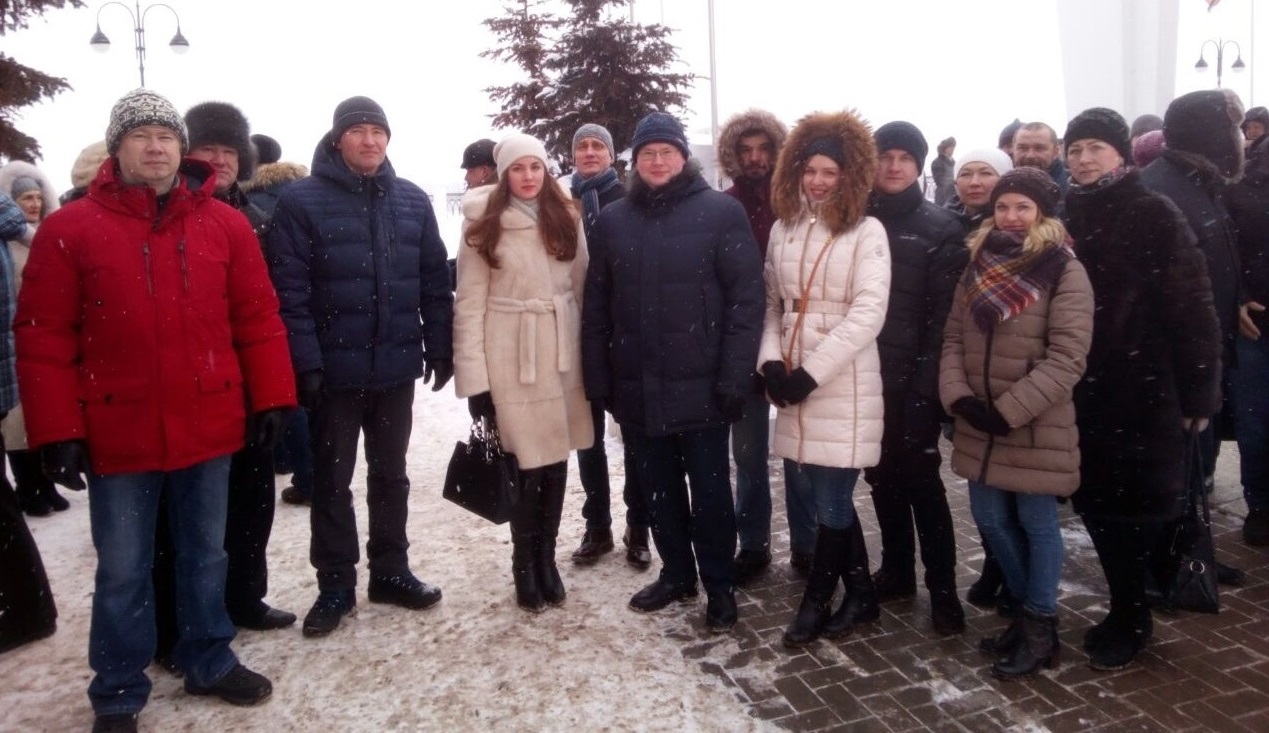 ЦСР приняли участие в возложении цветов к Вечному огню (анонс)