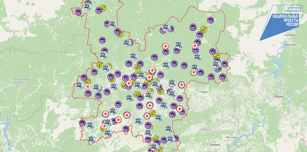 Информацию о детских садах и учреждениях здравоохранения внесли в ГИС Кировской области (анонс)