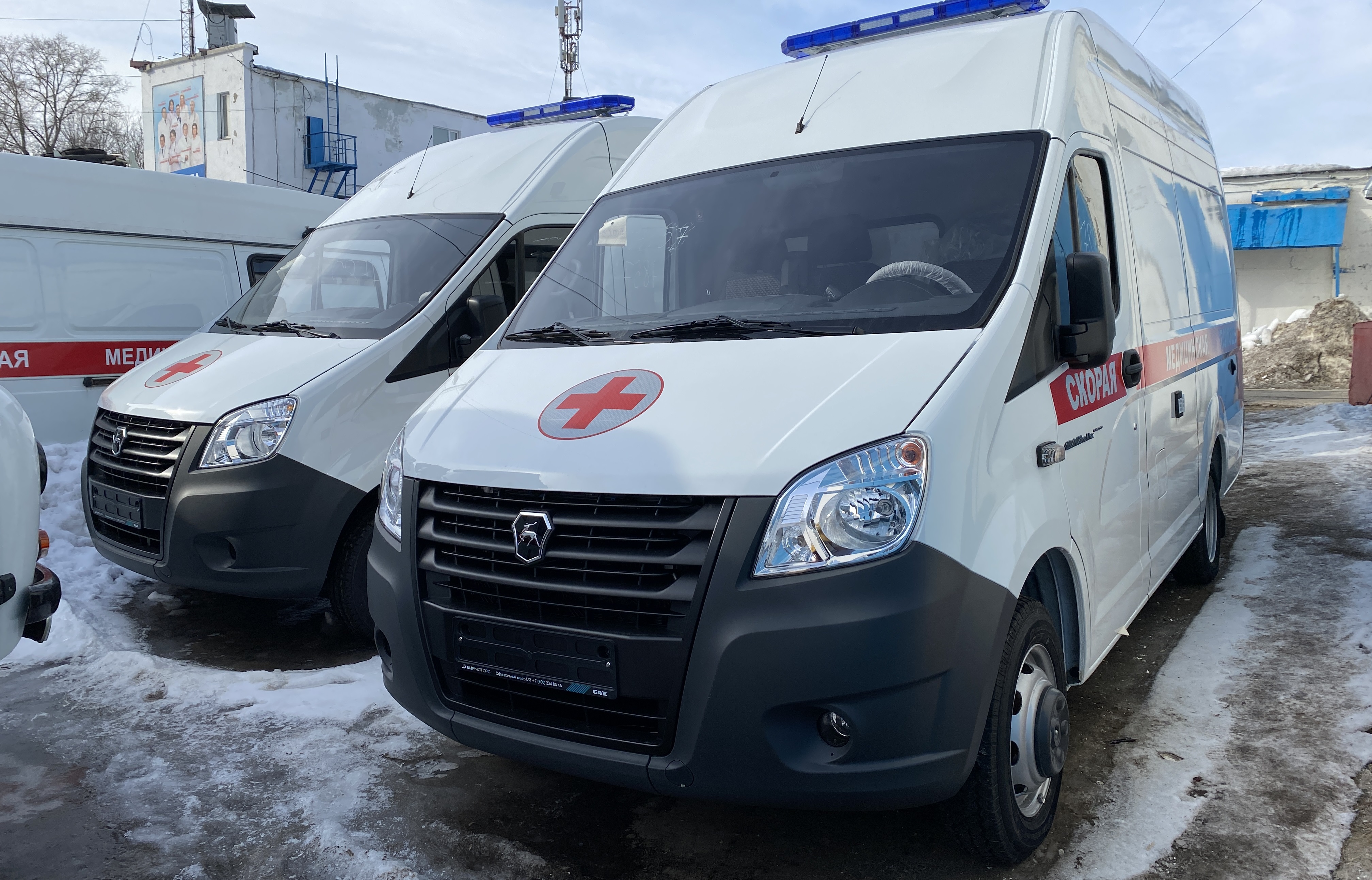 Новые машины скорой помощи подключили к системе спутникового мониторинга (анонс)
