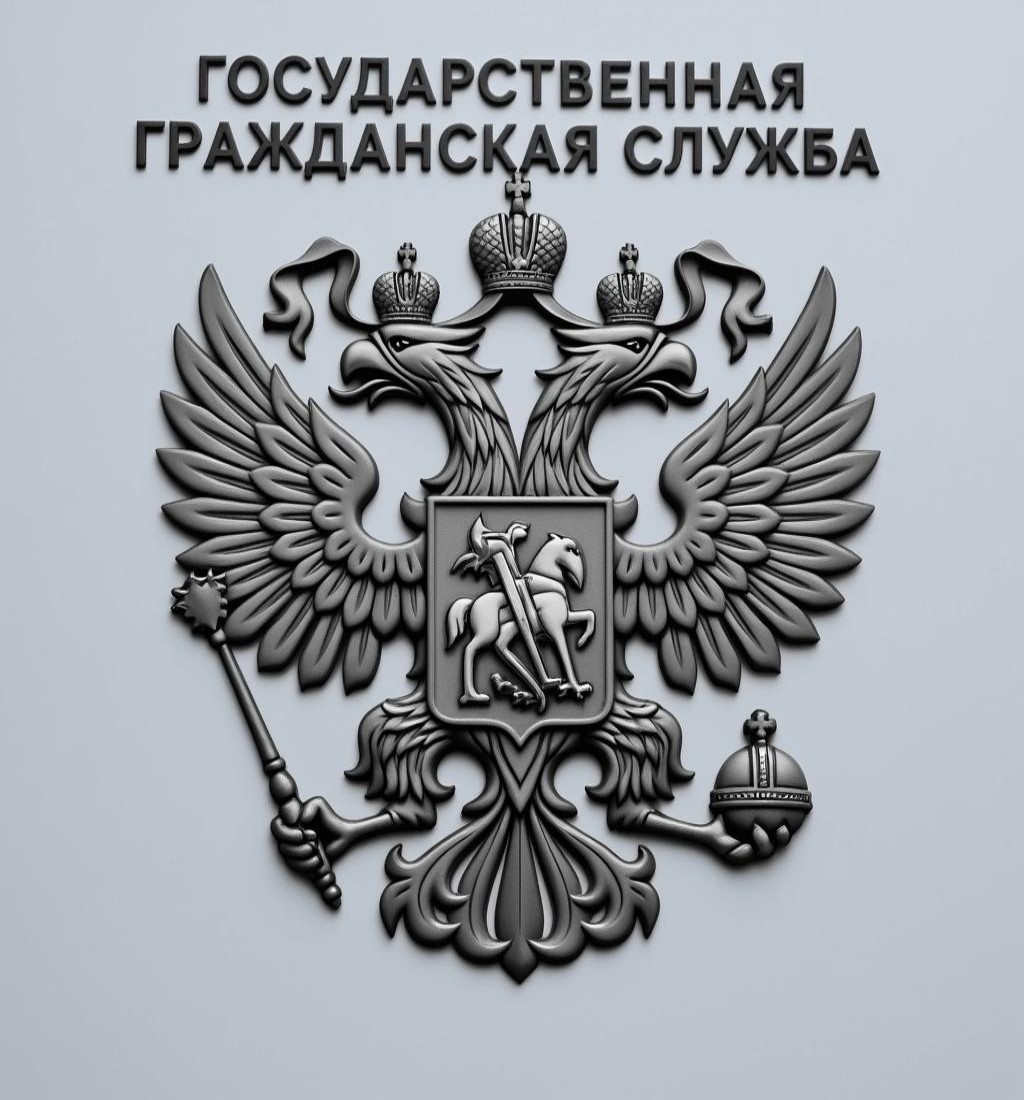 Логотип государственной гражданской службы.